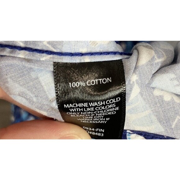 Betabrand Men’s Short Sleeve Button‎ Down Graphic Shirt Size XL - Picture 6 of 6